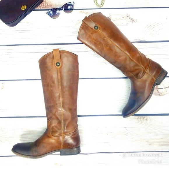 Frye Shoes - Frye Melissa Button Boots tan 8 1/2